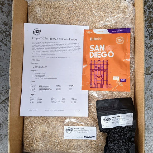 Eclipse® | XPA | BeerCo All Grain Brewers Recipe Kit