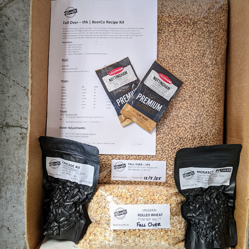Fall Over | IPA | BeerCo All Grain Brewers Recipe Kit