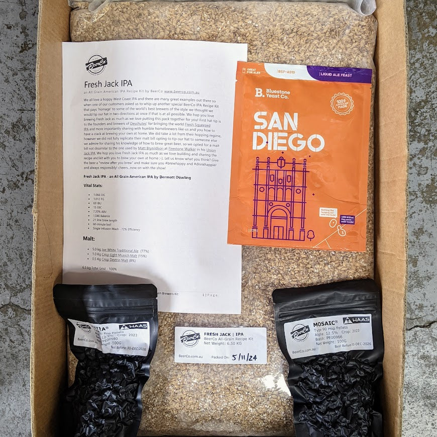 Fresh Jack | IPA | BeerCo All Grain Brewers Recipe Kit