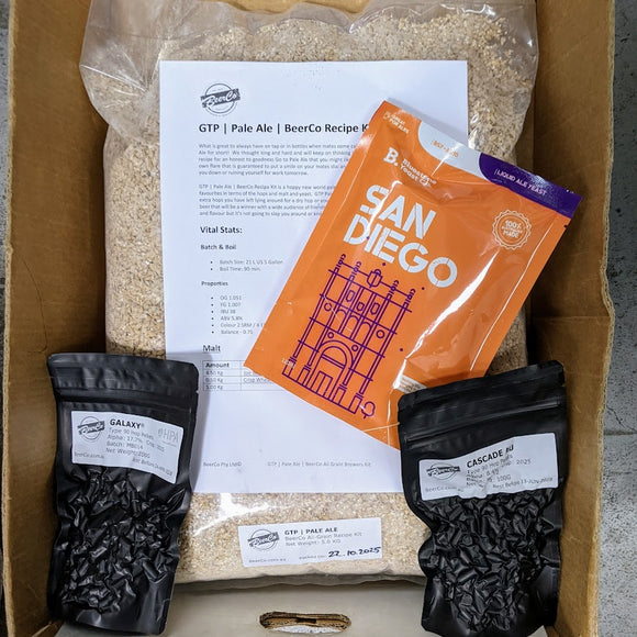 GTP | Pale Ale | BeerCo All Grain Brewers Recipe Kit