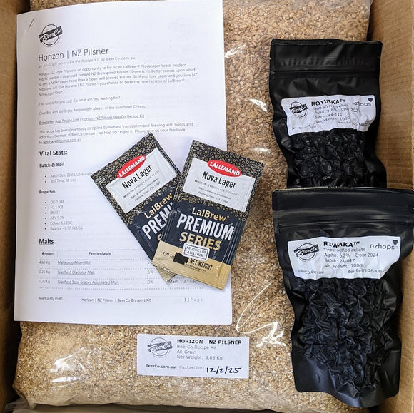 Horizon | NZ Pilsner | BeerCo All Grain Brewers Recipe Kit