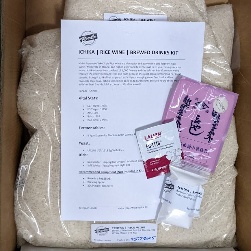 Ichika | Rice Wine | Brewed Drinks Kit
