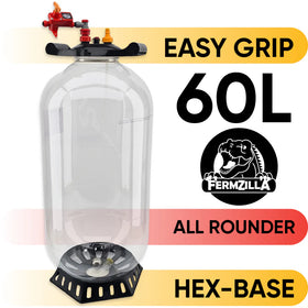 FermZilla | All Rounder Easy-Grip Pressure Fermenter | 60L