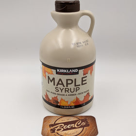 Kirkland Signature 1L 100% Pure Grade A Amber Rich Taste Maple Syrup