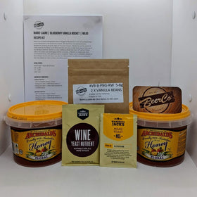 Marie-Laure | Blueberry Vanilla Bochet | Mead Recipe Kit - 0