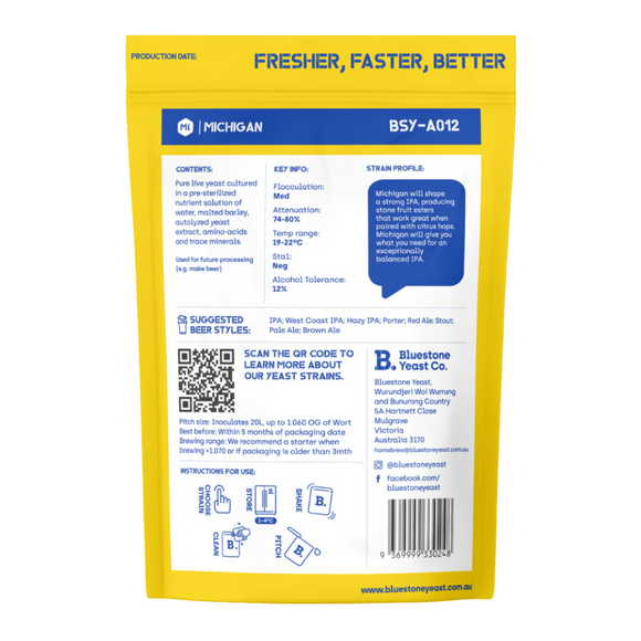 BSY-A012 Michigan Bluestone Yeast