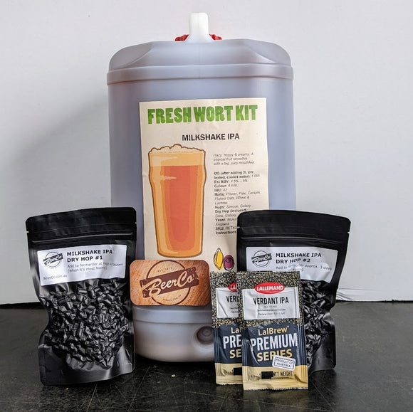 Milkshake | IPA | Artisan Ale | Fresh Wort Kit Bundle