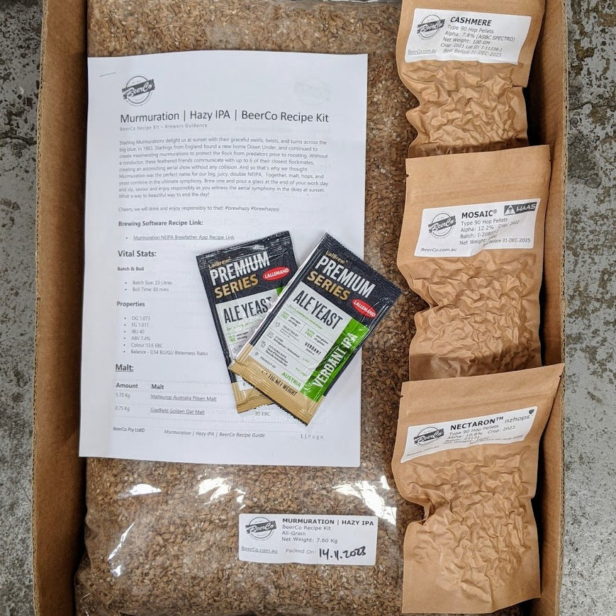 Murmuration | NEIPA | BeerCo All Grain Brewers Recipe Kit - 0