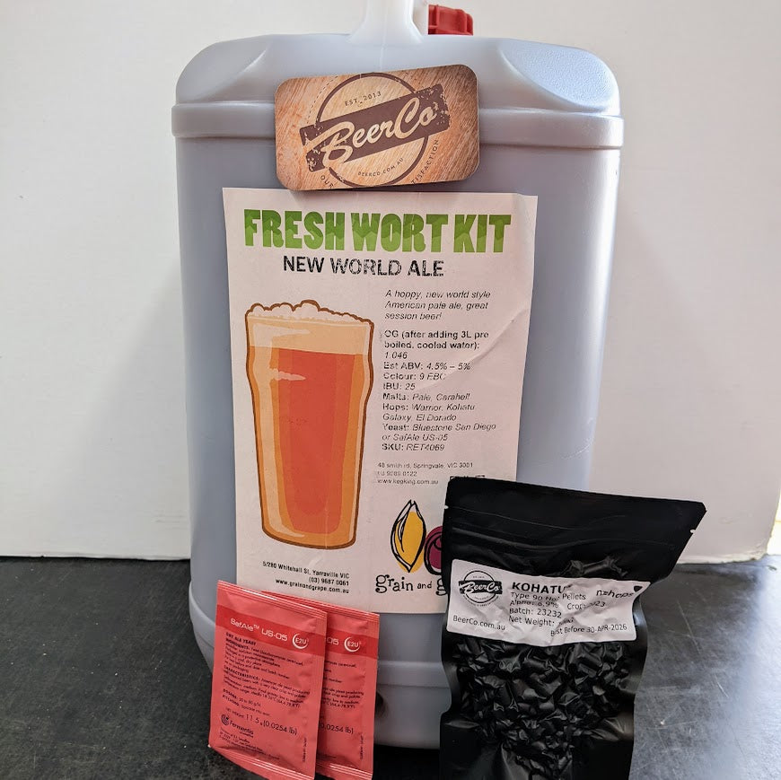 New World Ale | Artisan Ale | Fresh Wort Kit Bundle