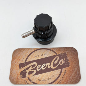 Low Profile Liquid Disconnect MFL (Black) | Barbed - 0