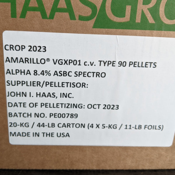 Amarillo® VGXP01 CV. US Hops