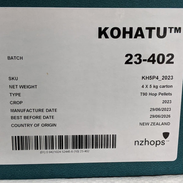 Kohatu NZ Hops