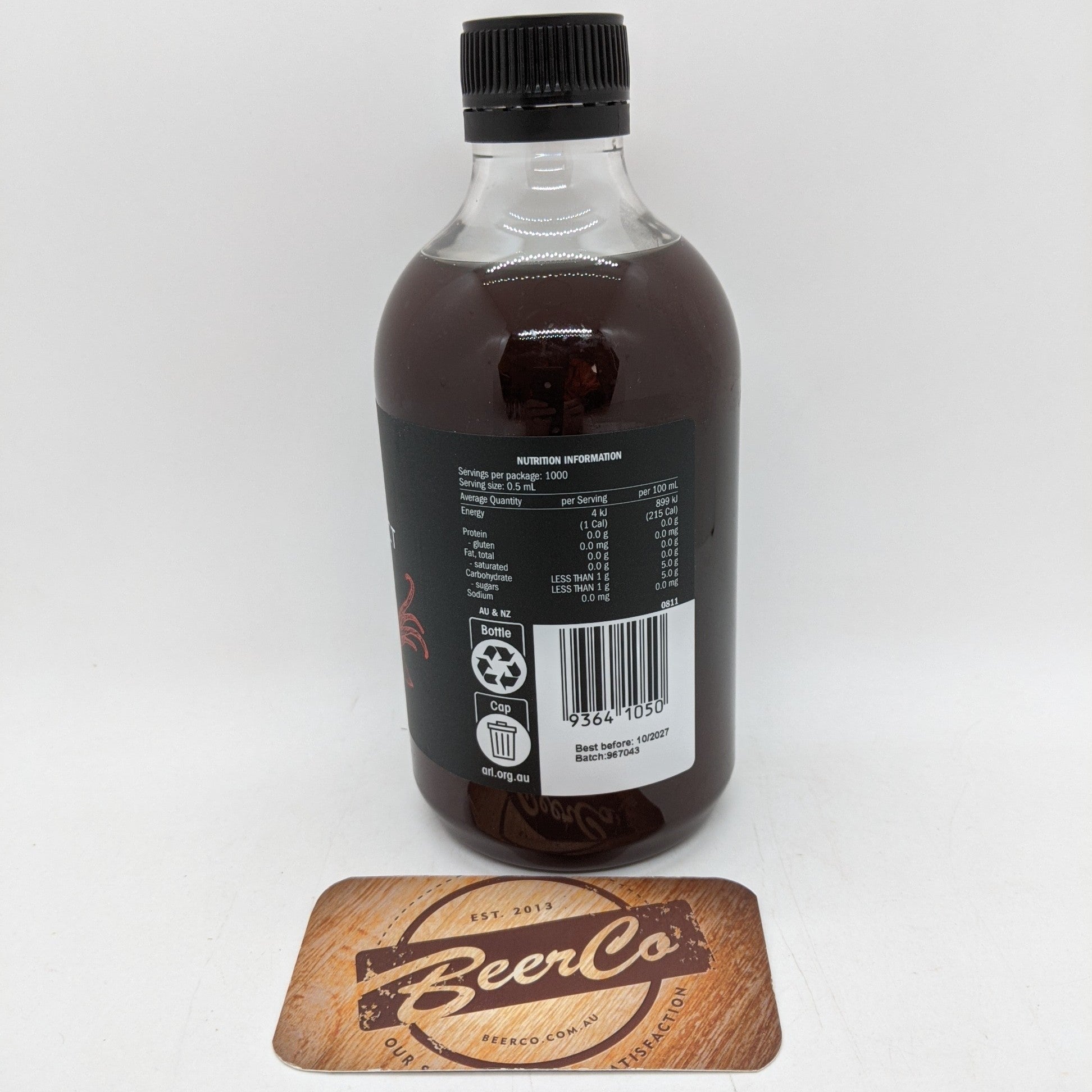 Queen Natural Vanilla Concentrated Extract | Organic | 500ml