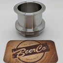 Bulkhead | 2 Inch Tri-Clover | Stainless Steel-1