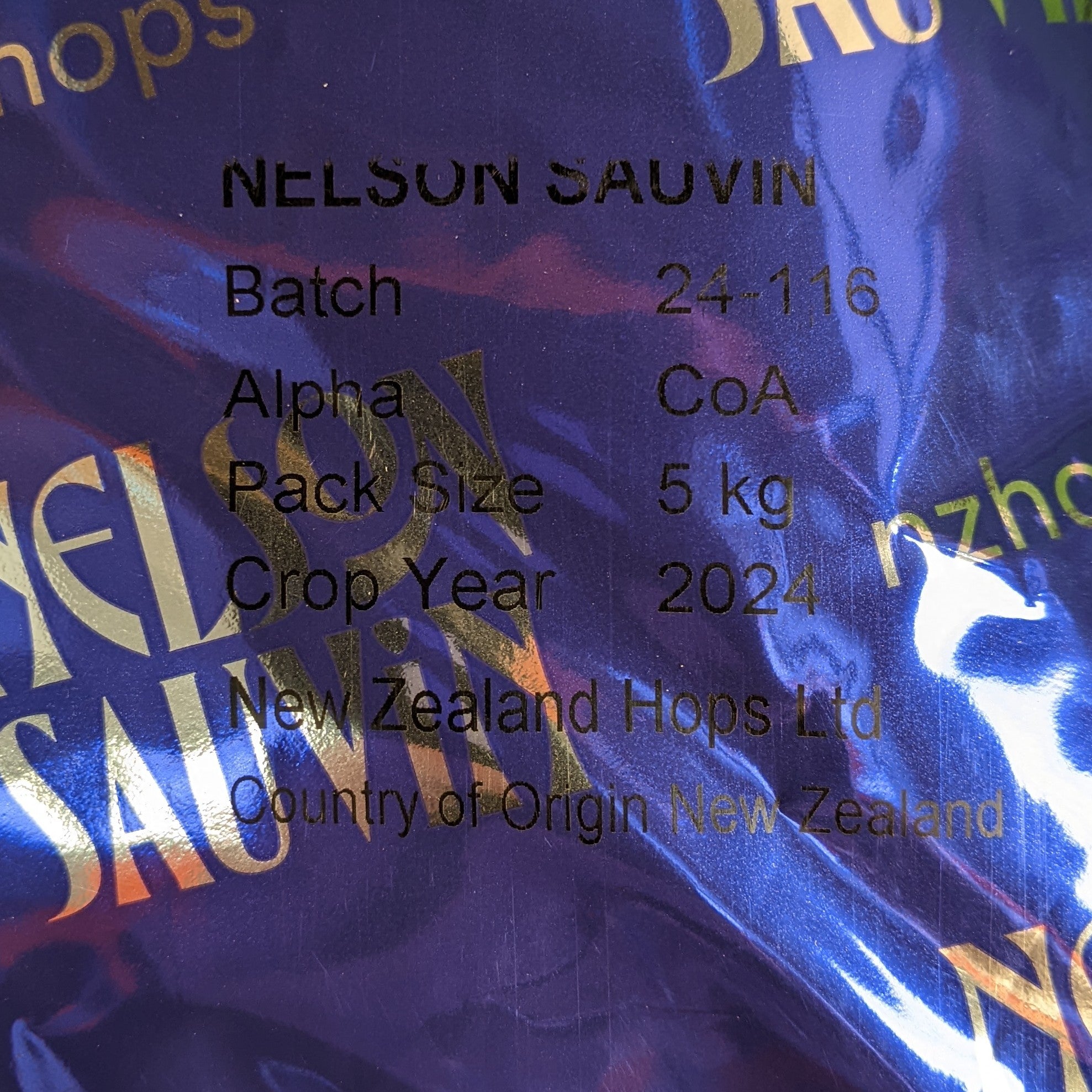 Nelson Sauvin NZ Hops