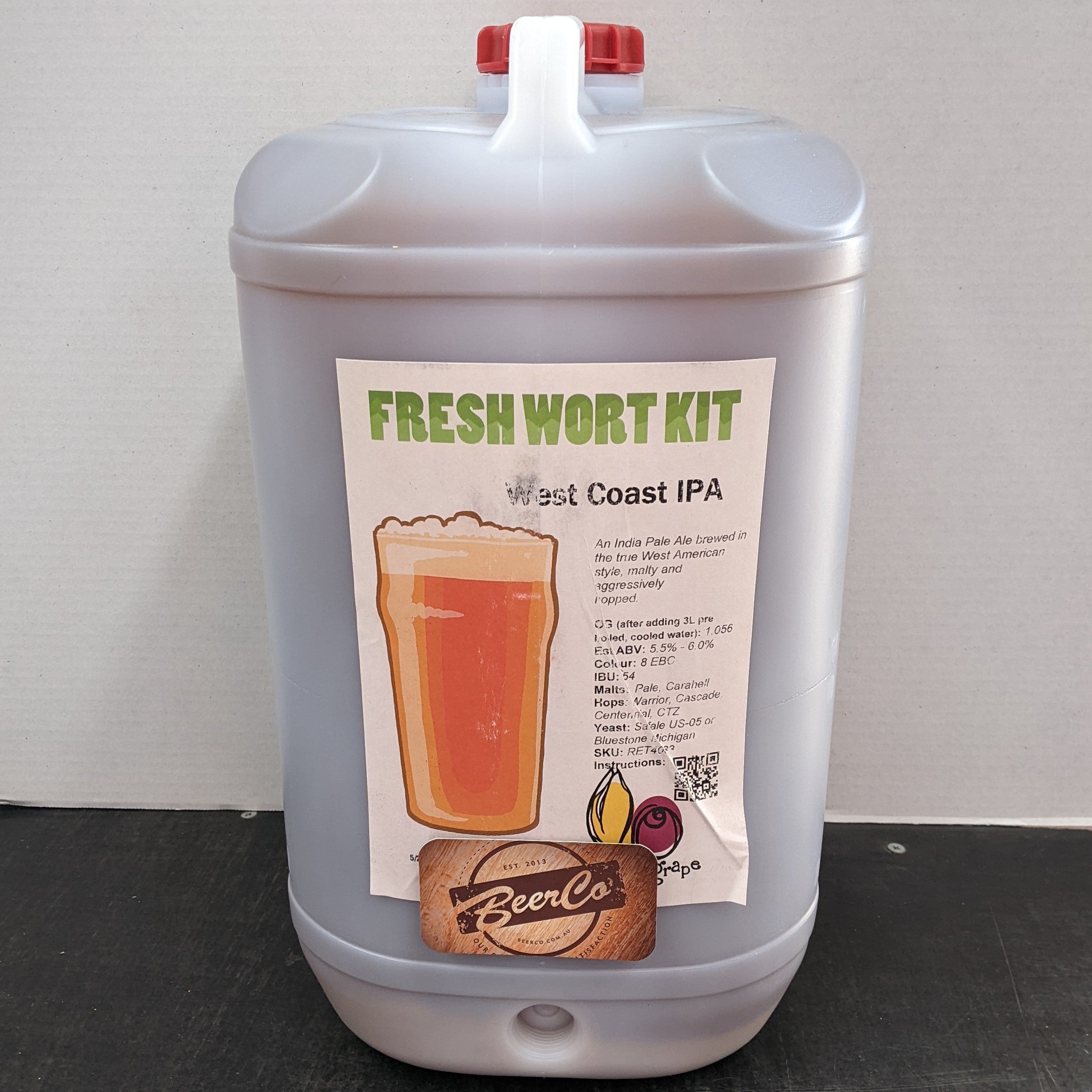 West Coast IPA | Artisan Ale | Fresh Wort Kit Only