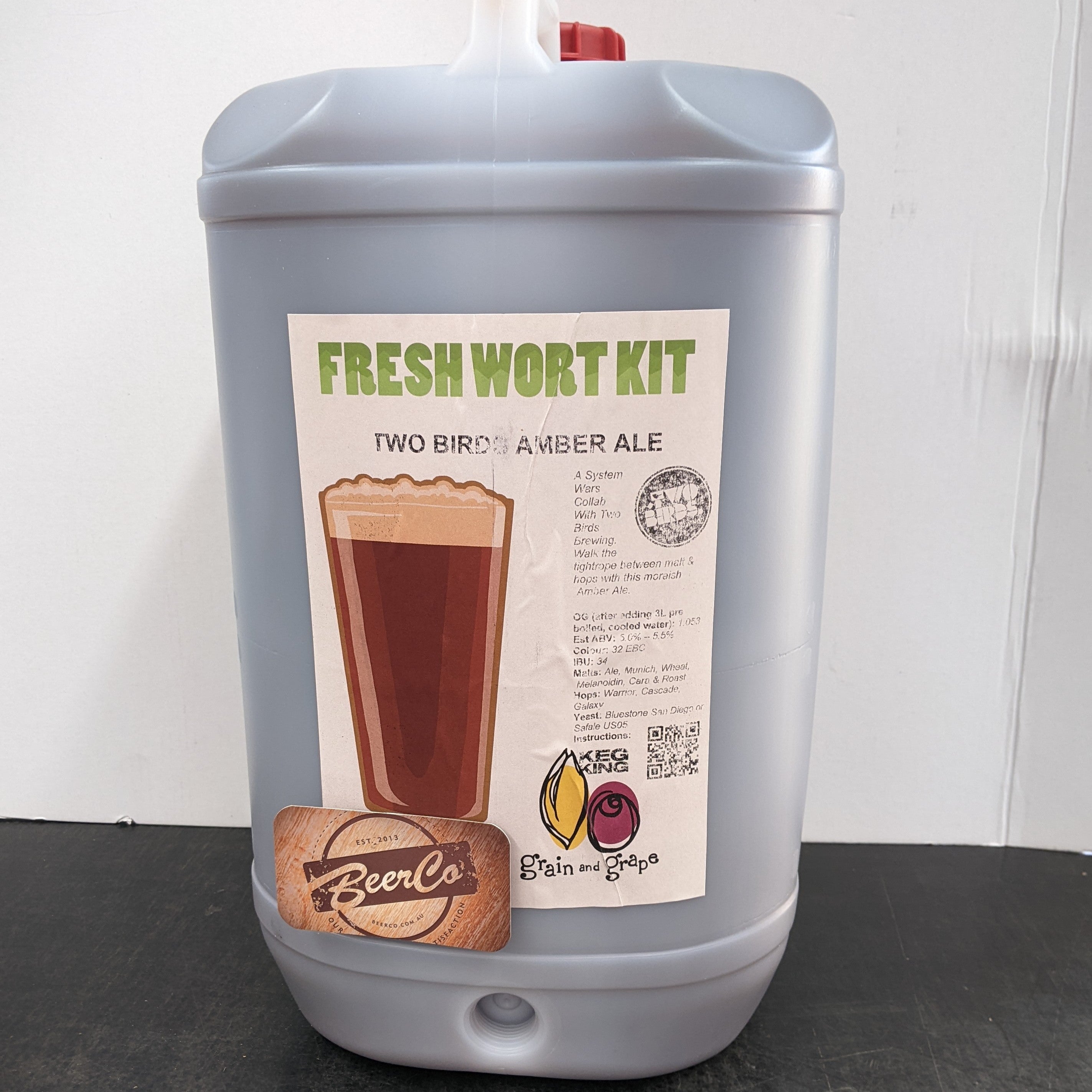 Two Birds | Amber Ale | Artisan Ale | Fresh Wort Kit Only - 0