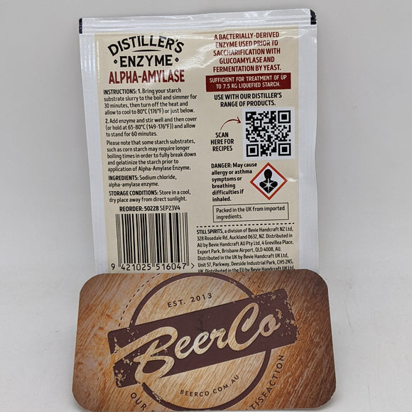 Still Spirits | Alpha-Amylase | Distillers Enzyme 12g