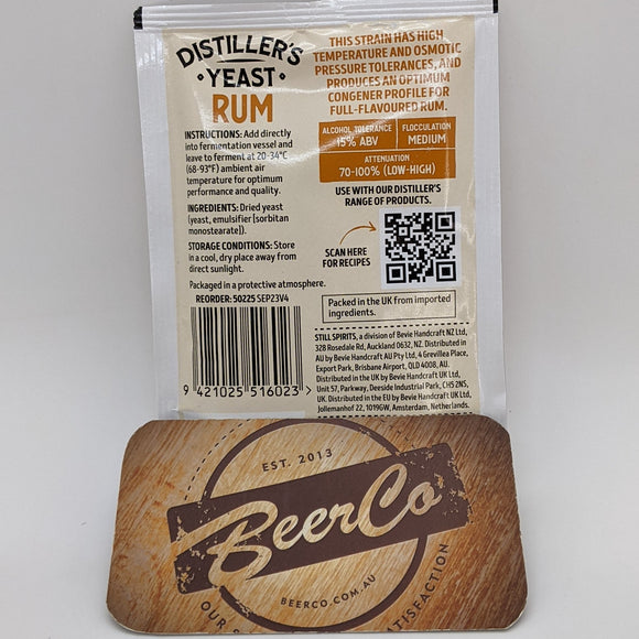 Still Spirits | Distillers Yeast | Rum