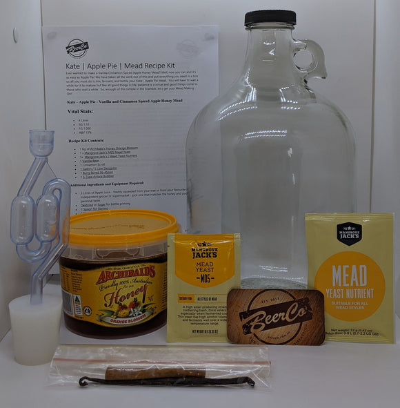Kate | Apple Pie | Mead Recipe Kit