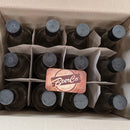 12 x 700ml Flint Glass Spirit Bottle With 30mm ROTE Neck with Closures and Dividers-8