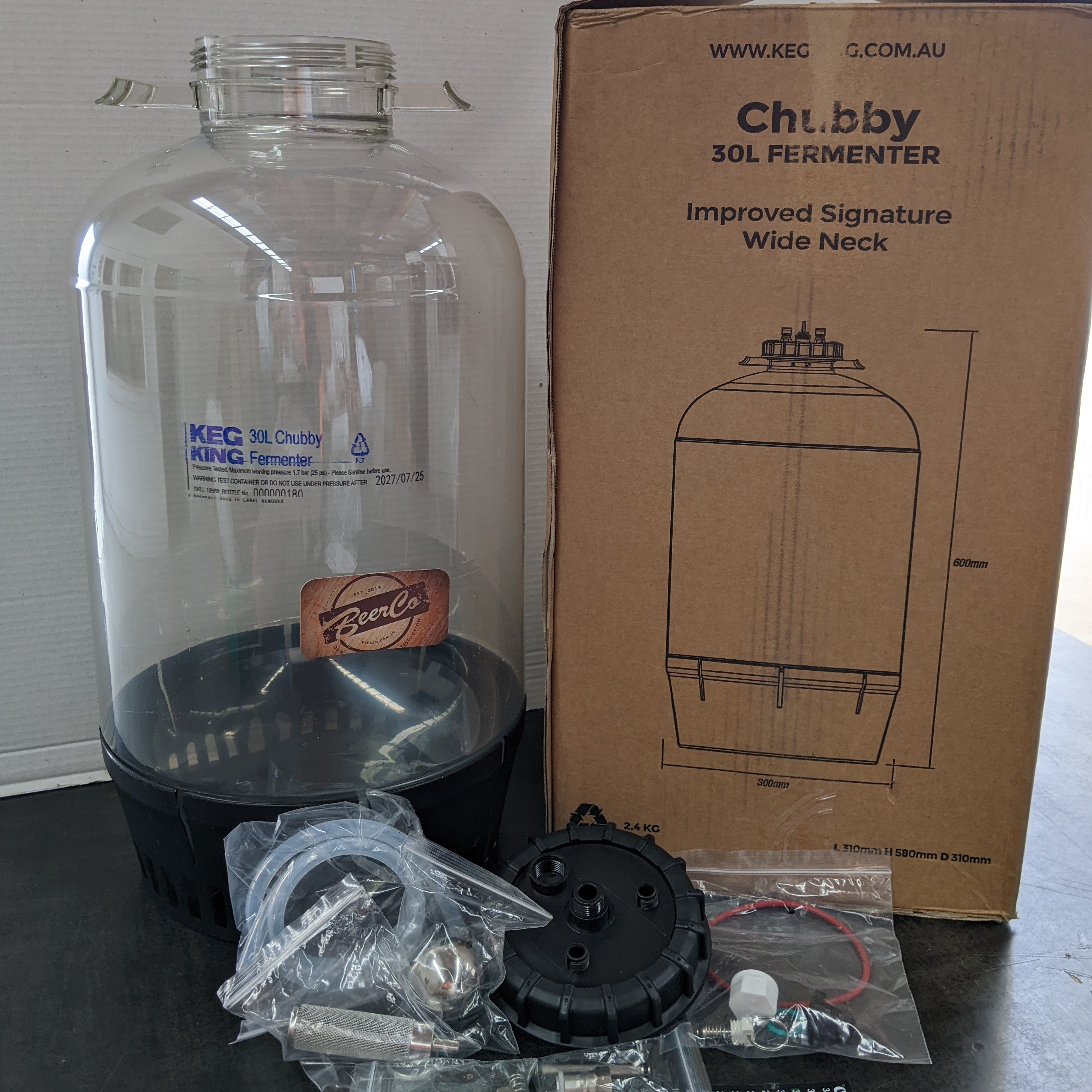 Apollo | Chubby 30L | Pressure Fermenter - 0