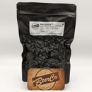 Black bag of Pacifica hops with BeerCo branding on a white background