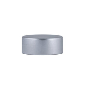 32mm x 13mm Plain Silver Screw Cap Closure 1.6mm wad