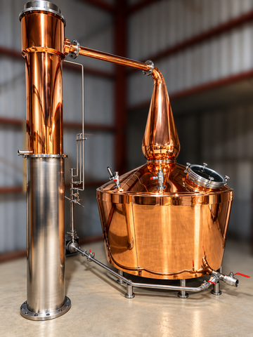 Copper Pot Still Low Wines – 30% ABV – Feints Enriched - 0
