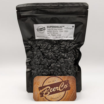 Superdelic NZ T90 Hop Pellets 250g Crop 2025