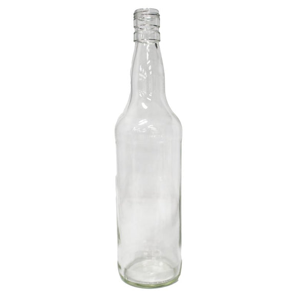 700ml Flint Glass Spirit Bottle With 30mm ROTE Neck (Carton of 12)