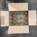 12 x 700ml Flint Glass Spirit Bottle With 30mm ROTE Neck with Closures and Dividers-2