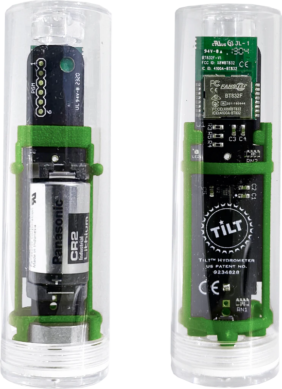 TILT® SPIRITS | Wireless Hydrometer Measuring Alcohol Percentage (20-100% ABV)