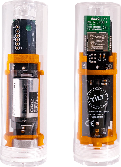 Buy orange TILT® SPIRITS | Wireless Hydrometer Measuring Alcohol Percentage (20-100% ABV)