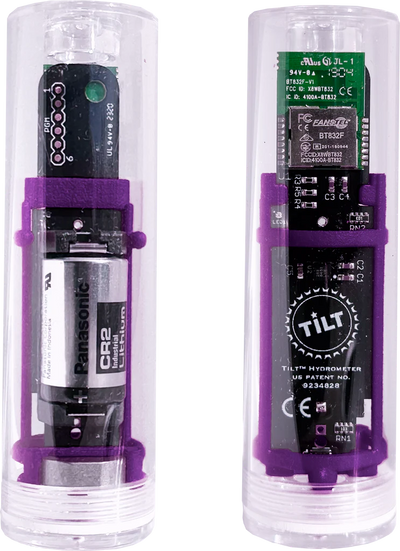 Buy purple TILT® SPIRITS | Wireless Hydrometer Measuring Alcohol Percentage (20-100% ABV)