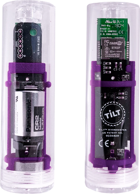TILT® SPIRITS | Wireless Hydrometer Measuring Alcohol Percentage (20-100% ABV)
