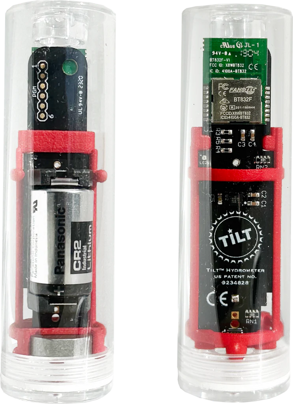TILT® SPIRITS | Wireless Hydrometer Measuring Alcohol Percentage (20-100% ABV)