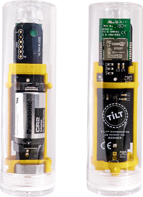 TILT® SPIRITS | Wireless Hydrometer Measuring Alcohol Percentage (20-100% ABV)
