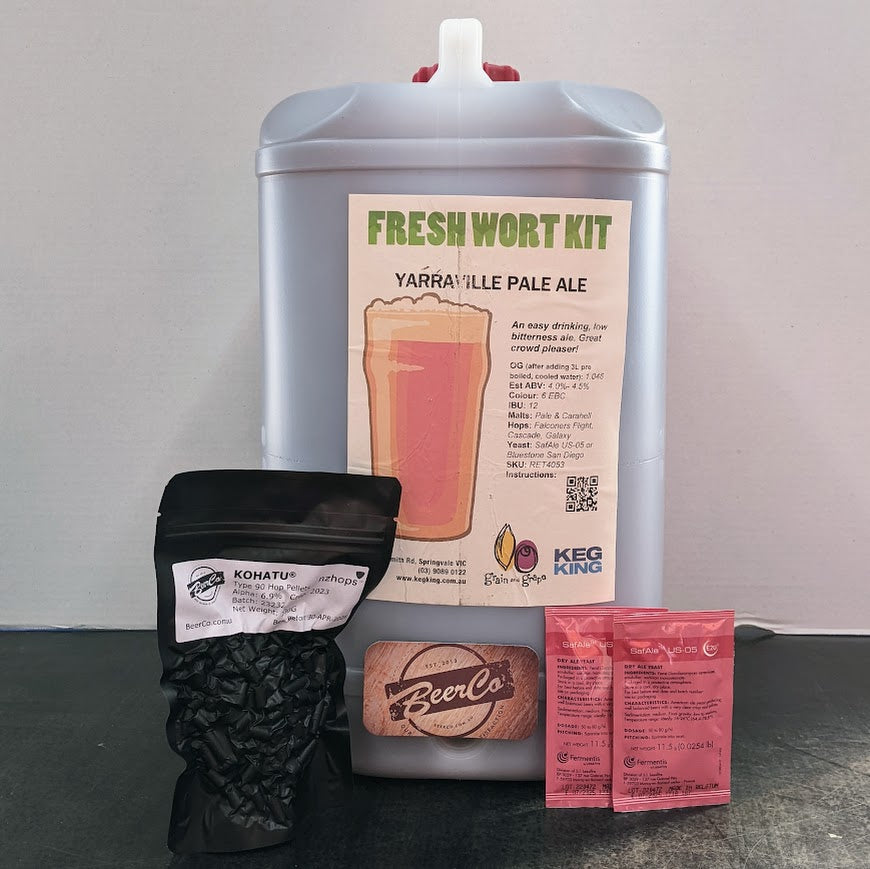 Yarraville | Pale Ale | Artisan Ale | Fresh Wort Kit Bundle - 0