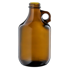 946ml Amber Glass Squealer Bottle With 38mm 400 Screw Neck | Pallet (384)