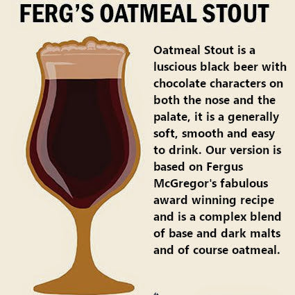 Ferg's | Oatmeal Stout | Artisan Ale | Fresh Wort Kit Only