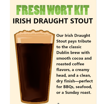 Irish Draught Stout | Fresh Wort Kit Only - 0