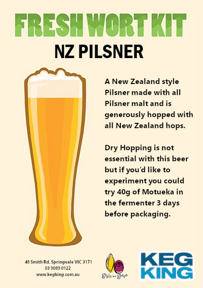 NZ Pilsner | Fresh Wort Kit Bundle - 0
