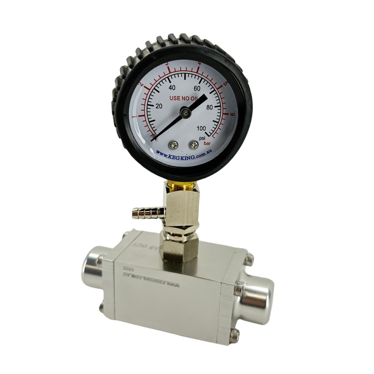 GasMaster Compact CO2 Regulator With Gauge