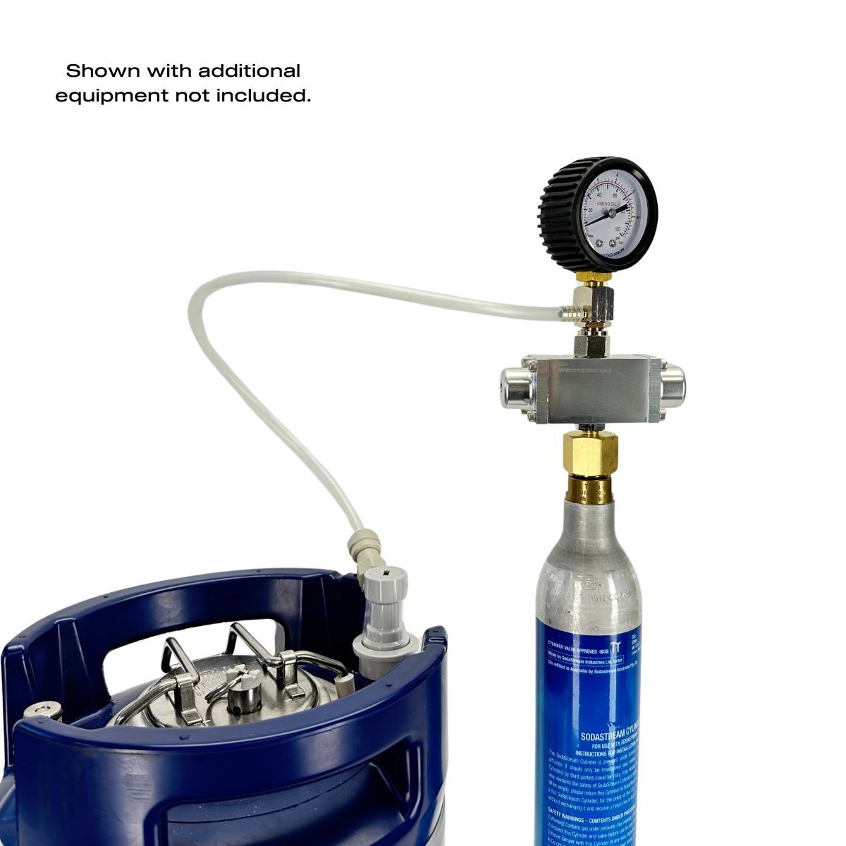 GasMaster Compact CO2 Regulator With Gauge