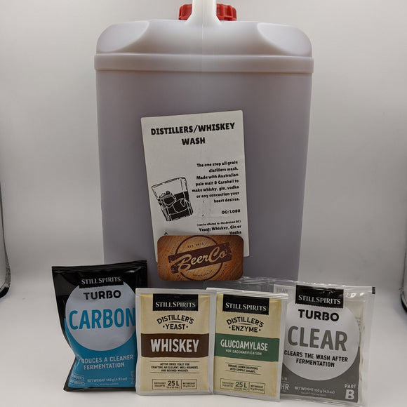 Distillers Wash | Fresh Wort Kit | Whisky Bundle
