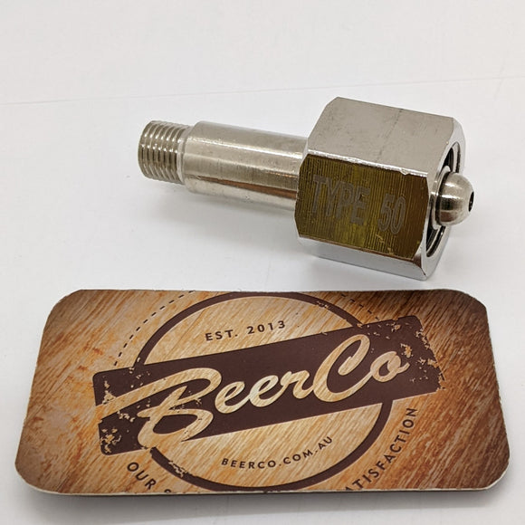 Type 50 | 1/4 inch thread nut & stem