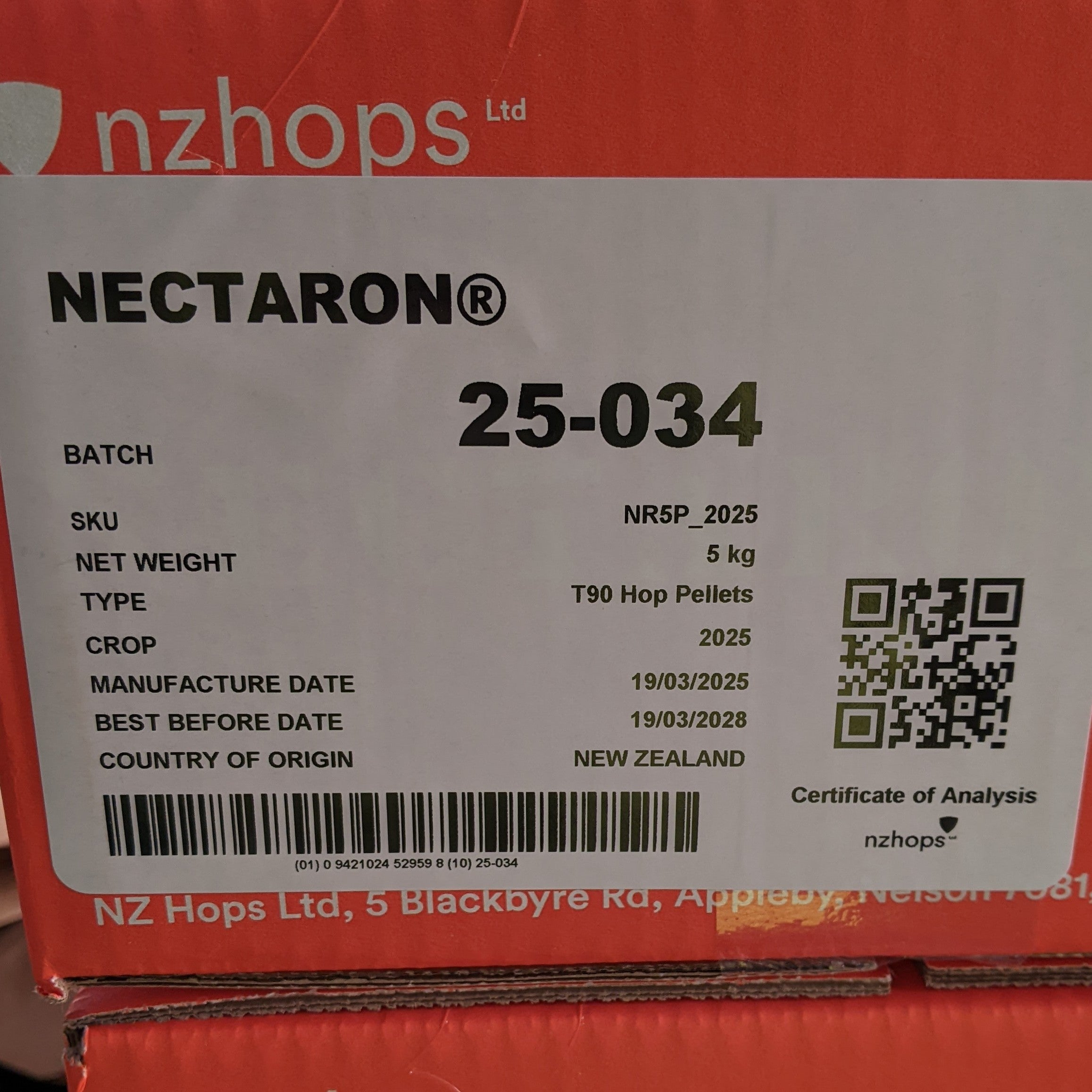 Nectaron® NZ Hops