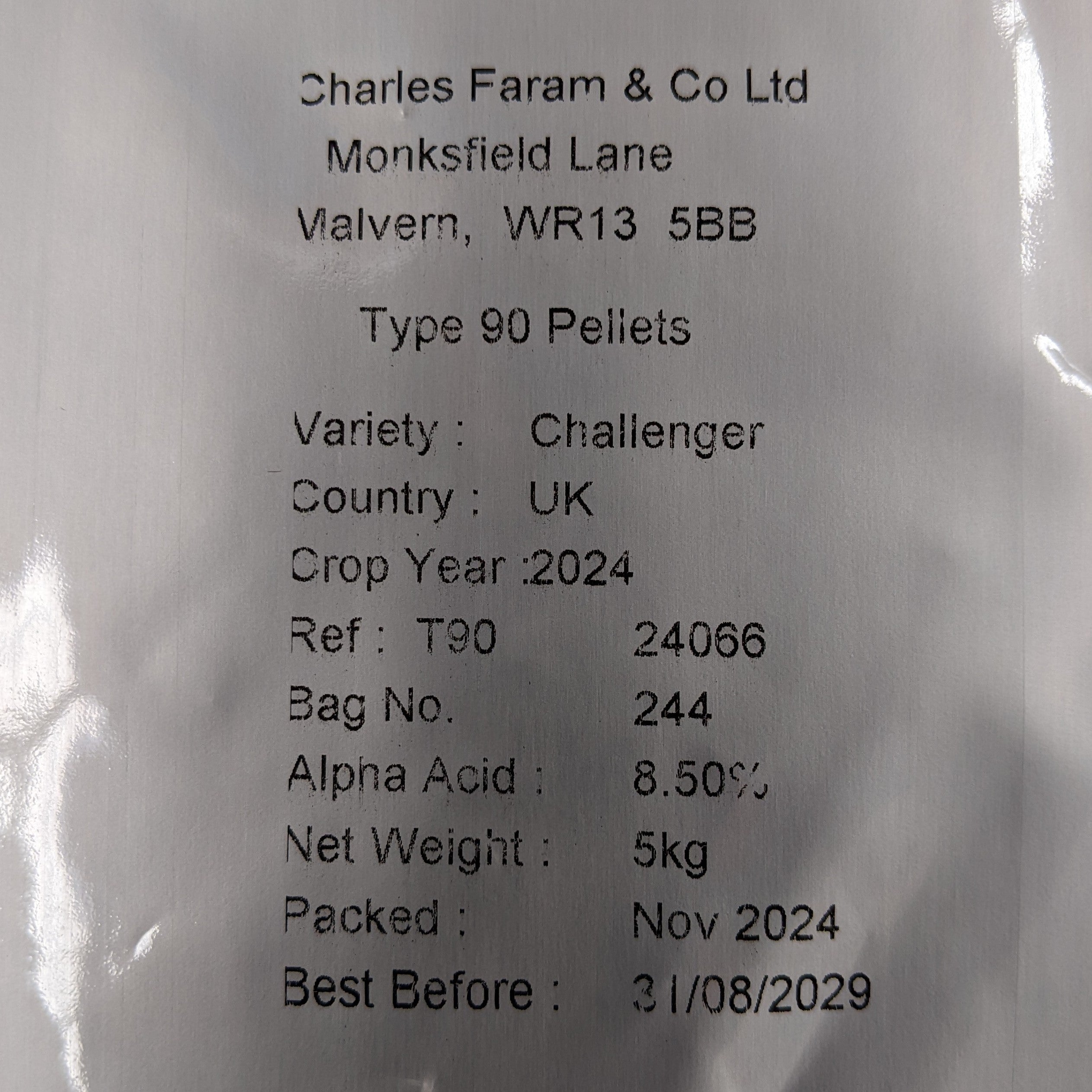 Challenger UK Hops