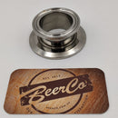 Adapter | 2" Inch - 1.5" Inch Tri-Clover | Stainless Steel-1